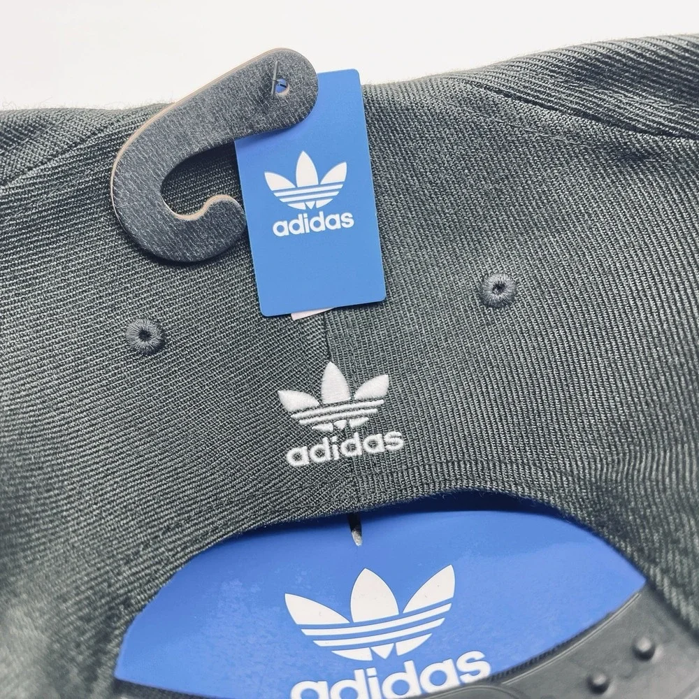 Adidas Originals Trefoil Chain Snapback Hat Adjustable Fit Green Under Brim
